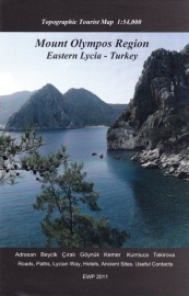 Wandelkaart Lycia Oostelijk deel - Omgeving Kumluca | 1:54.000 | West Col | ISBN 9781906449209