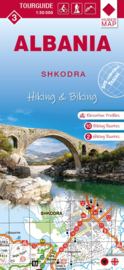 Wandelkaart Shkodra | Huber Verlag 03 | 1:50.000 | ISBN 9783943752618