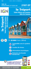 Wandelkaart Le Treport, St-Valery sur Somme, Baie de Somme | IGN 2107 OT – IGN 2107OT | ISBN 9782758555414