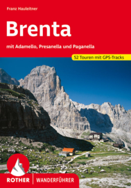 Wandelgids Brenta | Rother Verlag | mit Adamello, Presanella und Paganella | ISBN 9783763341818