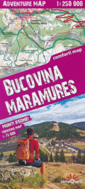 Wandelkaart - Wegenkaart Bucovina - Maramures | TerraQuest Adventure map | 1:250.000 / 1:75.000 | ISBN 9788361155447