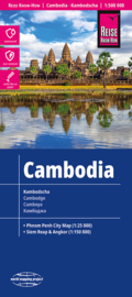 Wegenkaart Cambodja - Kambodscha | Reise Know How | 1:500.000 | ISBN 9783831774579