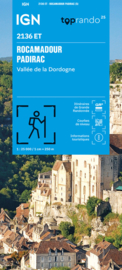 Wandelkaart Rocamadour, Martel, Gouffre de Padirac, Gramat | Dordogne | IGN 2136ET - IGN 2136 ET | ISBN 9782758557241