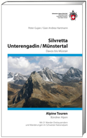 Alpinegids Silvretta - Unterengadin - Münstertal Davos bis Val Müstair | SAC | ISBN 9783859023093