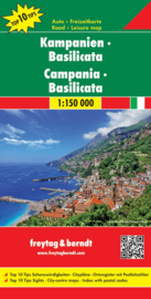 Wegenkaart - Fietskaart Campania - Basilicata | Freytag & Berndt | ISBN 9783707914924