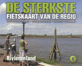 Fietskaart De sterkste fietskaart van de regio : Rivierenland | Buijten & Schipperheijn | 1:50.000 | ISBN 9789058817228