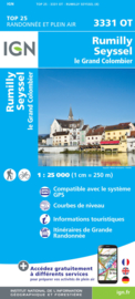 Wandelkaart Rumilly - Seyssel | IGN 3331OT - IGN 3331 OT | ISBN 9782758539865