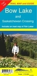 Wandelkaart  Bow Lake & Saskatchewan Crossing | GEM Trek nr. 3 | 1:70.000 | ISBN 9781895526561