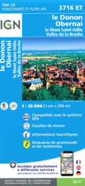 Wandelkaart Le Donon - Obernai | Vogezen | IGN 3716ET - IGN 3716 ET  | ISBN 9782758550471