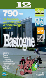 Wandelkaart Bastogne | Mini-Ardenne - 12 | 1:25.000 | ISBN 9782390160113