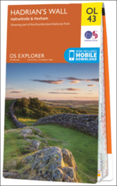 Wandelkaart Hadrian`s Wall | Explorer Maps OL43 | Ordnance Survey | | 1:25.000 | ISBN 9780319263624