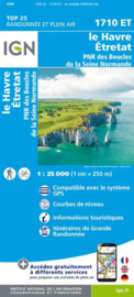 Wandelkaart 1710ET - 1710 ET Le Havre, Etretat, PNR des Boucles Seine | Normandië | ISBN 9782758552079