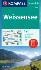 Wandelkaart Weissensee | Kompass 060 | 1:25.000 | ISBN 9783991215073