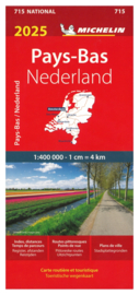 Wegenkaart Nederland 2025 | Michelin 715 | ISBN 9782067265301