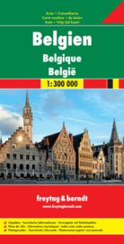 Wegenkaart België -Belgium - Belgique | Freytag & Berndt | 1:300.000 | ISBN 9783707903157