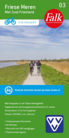Fietskaart Friese Meren- Met Zuid Friesland | Falk 03 | ISBN 9789028704541