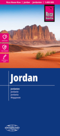 Wegenkaart Jordaniën | Reise Know How | 1:400.000 | ISBN 9783831773084