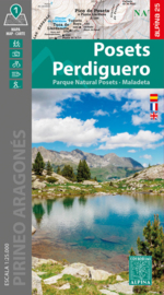 Wandelkaart Posets Perdiguero/Valles de Benasque | Editorial Alpina 19 | Centrale Pyreneeën | 1:25.000 | ISBN 9788470112089