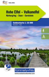 Wandelkaart Hohe Eifel - Vulkaneifel | Kümmerly & Frey 20 | 1:35.000 | ISBN 9783259300831