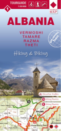 Wandelkaart Vermoshi - Tamare - Razma – Thethi | Huber Verlag 01 | 1:50.000 | ISBN 9783943752595