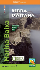 Wandelkaart  Serra D'Aitana - Marina Baixa | Editorial Piolet | 1:20.000 | ISBN 9788412020199