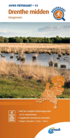 Fietskaart Drenthe Midden | ANWB 14 | 1:66.666 | ISBN 9789018047153