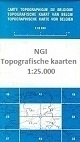 Topografische kaart Belgie NGI 61 / 5-6  Bois Champsart  | 1:25.000 - ISBN 9781129302893