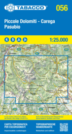 Wandelkaart Piccole Dolomiti - Pasubio | Tabacco 56 | 1:25.000 | ISBN 9788883152047