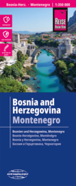 Wegenkaart Bosnië-Herzegovina - Montenegro | Reise Know How | 1:350.000 | ISBN 9783831774708
