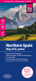 Wegenkaart  Spanje Noord / St. Jacobsroute| Reise Know How  | 1:350.000 | ISBN 9783831772810