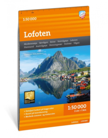 Wandelkaart Lofoten | Nordeca | 1:50.000 | ISBN 9789189371910