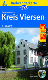 Fietskaart Radwandern in Kreis Viersen | ADFC regionalkarte | ISBN 9783870737931