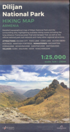 Wandelkaart Dilijan National Park – Hiking Topo Map Armenia | Cartisan | 1:25.000 | ISBN 9789939919805