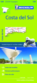 Wegenkaart Costa del Sol | Michelin 124 | 1:200.000  |  ISBN 9782067217911