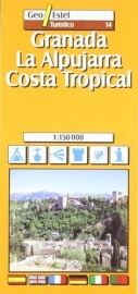 Auto - Fietskaart Granada - Costa Tropical | GeoEstel No. T014 | 1:150.000 | ISBN 9788495788368