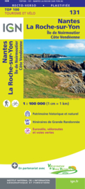 Wegenkaart - Fietskaart Nantes - La-Roche-Sur-Yon | IGN 131 | ISBN 9782758547556