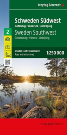 Wegenkaart Zweden nr. 3 | Freytag & Berndt Zweden Zuidoost | ISBN 9783707925005