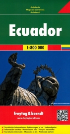 Wegenkaart Ecuador | Freytag & Berndt | 1: 800.000 | ISBN 9783707913965