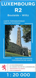 Wandelkaart Boulaide / Wiltz | Topografische dienst Luxembourg 02 | ISBN 5425013060400