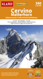 Wandelkaart Cervino/Matterhorn | 4land Cartography 380 | 1:25.000 | ISBN 9791280496102