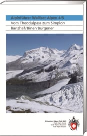 Alpinegids Alpinführer Walliser Alpen 4-5 Vom Theodulpass zum Simplon | SAC | ISBN 9783859022904