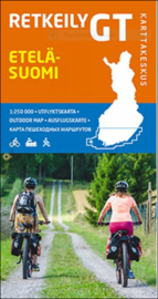 Fiets- Wegenkaart Etelä-Suomi GT 1 - Zuid Finland | Karttakeskus | 1:250.000 | ISBN 9789522665379