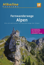 Wandelgids Fernwanderwege Alpen | Hikeline | ISBN 9783711102423