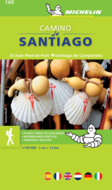 Wandelgids-Kaartengids Camino de Santiago | Michelin | 1:150.000 | ISBN 9782067148055