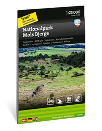 Wandelkaart Nationalpark Mols Bjerge | Calazo Outdoormaps Serie - Calazo Förlag Dänemark | 1:25.000 | ISBN 9789188779762