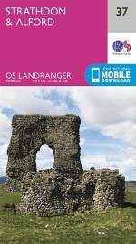 Wandelkaart Strathdon & Alford | Ordnance Survey 37 | ISBN 9780319261354