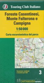 Wandelkaart Foreste Casentinesi, Monte Falterona e Campigna | 1:50.000 | TCI 3 | ISBN 9788836572113