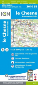Topo-, Wandelkaart Le Chesne / Raucourt-et-Flaba | IGN 3010SB | 1:25.000 | ISBN 9782758541677
