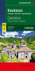 Wegenkaart Kaukasus, Georgie, Armenie, Azerbeidzjan | Freytag & Berndt | 1:700.000 | ISBN 9783707924176