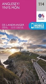 Wandelkaart Ordnance Survey | Anglesey & Mon 114 | ISBN 9780319262122
